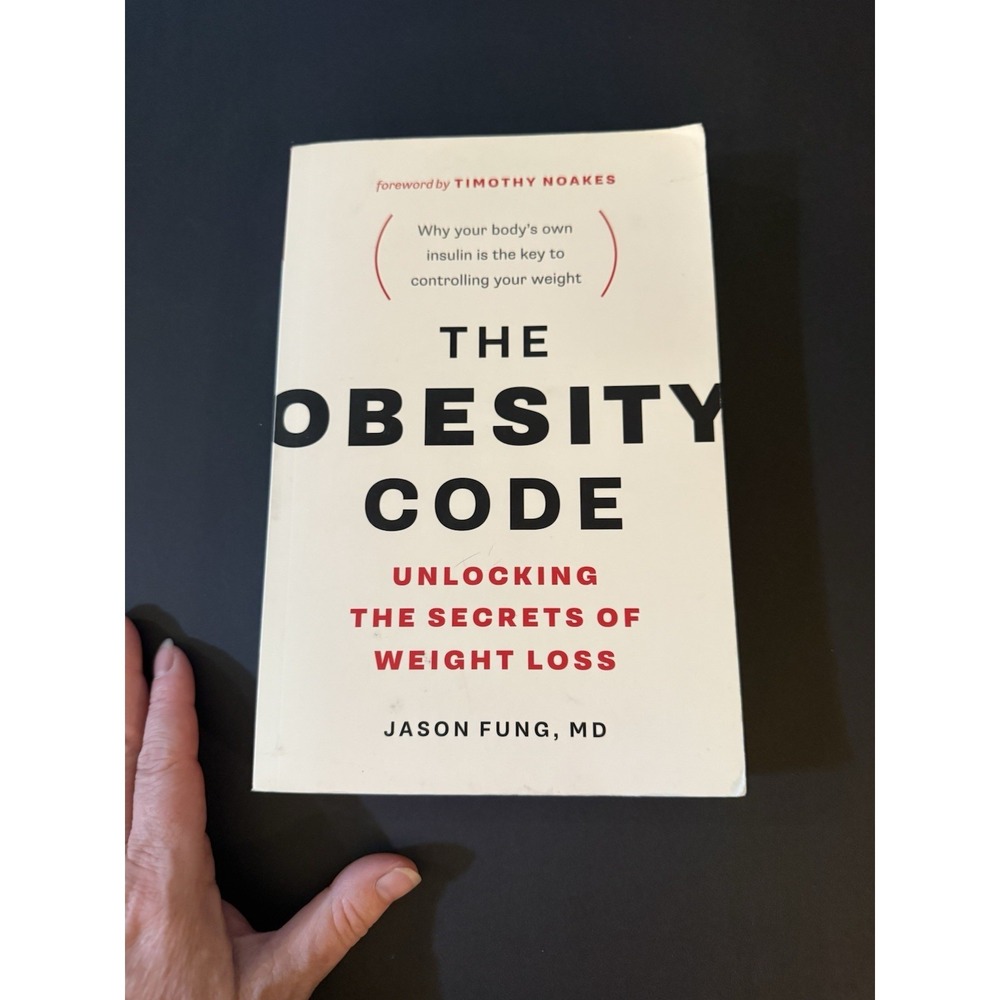 The Obesity Code Unlocking the Secrets of Weight Loss Jason Fung Book Paperback